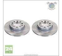 Kit 2x dischi freno Febi Posteriore per ALFA ROMEO GIULIETTA SPIDER BRERA 159 F