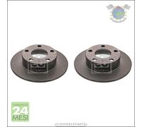 Kit 2x dischi freno Febi Posteriore per AUDI A6 #7l