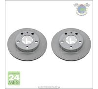 Kit 2x dischi freno Febi Posteriore per AUDI COUPE A4 80 SEAT EXEO