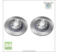 Kit 2x dischi freno Febi Posteriore per AUDI Q3 SEAT TOLEDO III ALTEA LEON VW J
