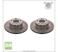Kit 2x dischi freno Febi Posteriore per BMW 1 E88 125 120 118 E82