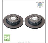 Kit 2x dischi freno Febi Posteriore per BMW 5 E34 540 M5