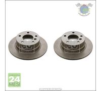Kit 2x dischi freno Febi Posteriore per BMW Z4 E85 2.5 2.2 2.0