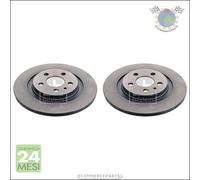 Kit 2x dischi freno Febi Posteriore per CITROEN C8 FIAT ULYSSE LANCIA PHEDRA PE