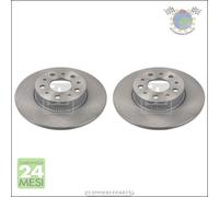 Kit 2x dischi freno Febi Posteriore per FIAT TIPO 500L