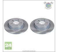 Kit 2x dischi freno Febi Posteriore per FORD FOCUS #69