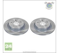 Kit 2x dischi freno Febi Posteriore per FORD FOCUS C-MAX VOLVO V50 S40 C70 C30