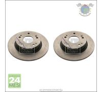 Kit 2x dischi freno Febi Posteriore per HONDA ACCORD VII #6m