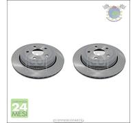 Kit 2x dischi freno Febi Posteriore per JEEP GRAND CHEROKEE IV