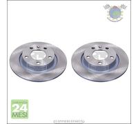 Kit 2x dischi freno Febi Posteriore per OPEL CORSA E D C ADAM