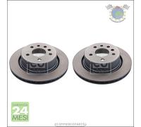 Kit 2x dischi freno Febi Posteriore per OPEL OMEGA B #8s
