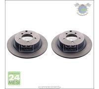 Kit 2x dischi freno Febi Posteriore per PEUGEOT 4008