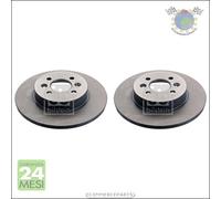Kit 2x dischi freno Febi Posteriore per RENAULT KANGOO