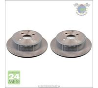 Kit 2x dischi freno Febi Posteriore per TOYOTA COROLLA #5d