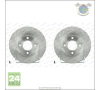 Kit 2x dischi freno Ferodo Anteriore per AUDI 80 SEAT IBIZA II CORDOBA VW PASSA