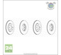 Kit 2x dischi freno Ferodo Anteriore per AUDI A2 VW LUPO #ep