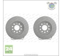 Kit 2x dischi freno Ferodo Anteriore per AUDI A3 SEAT LEON SKODA OCTAVIA VW GOL