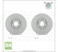 Kit 2x dischi freno Ferodo Anteriore per CHRYSLER CROSSFIRE Roadster MERCEDE #d4