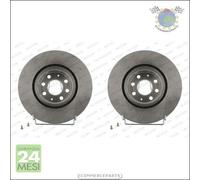 Kit 2x dischi freno Ferodo Anteriore per FIAT GRANDE PUNTO DOBLO OPEL CORSA E D