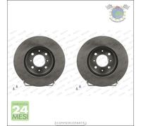 Kit 2x dischi freno Ferodo Anteriore per HONDA CIVIC VII JAZZ III INSIGHT VI IV