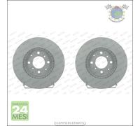Kit 2x dischi freno Ferodo Anteriore per HONDA CIVIC VII SAAB 9-5 #hy