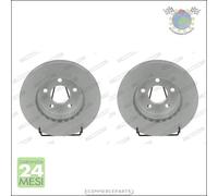 Kit 2x dischi freno Ferodo Anteriore per JEEP CHEROKEE #fb