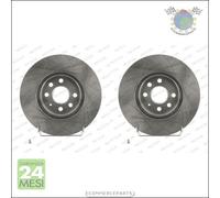 Kit 2x dischi freno Ferodo Anteriore per OPEL MERIVA A ASTRA H COMBO