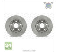 Kit 2x dischi freno Ferodo Anteriore per TOYOTA COROLLA AURIS #rr