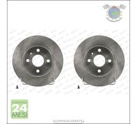Kit 2x dischi freno Ferodo Posteriore per CHEVROLET CORSA OPEL MERIVA A ASTRA H