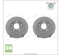 Kit 2x dischi freno Ferodo Posteriore per HYUNDAI SONATA