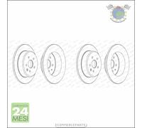 Kit 2x dischi freno Ferodo Posteriore per LEXUS SC IS GS #mc