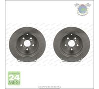 Kit 2x dischi freno Ferodo Posteriore per TOYOTA AVENSIS