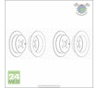 Kit 2x dischi freno Ferodo Posteriore per TOYOTA COROLLA #j7