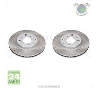 Kit 2x dischi freno Japko Anteriore per HONDA JAZZ II LOGO csc