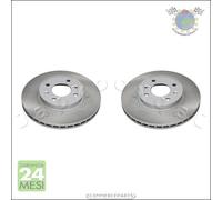 Kit 2x dischi freno Japko Anteriore per HYUNDAI ACCENT i20 KIA RIO