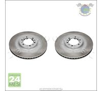 Kit 2x dischi freno Japko Anteriore per MITSUBISHI PAJERO I