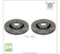 Kit 2x dischi freno JParts Anteriore per AUDI A6 A4 SEAT EXEO SKODA SUPERB V ft7