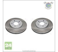 Kit 2x dischi freno JParts Anteriore per CHEVROLET CAPTIVA OPEL ANTARA A