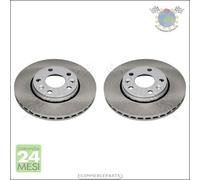 Kit 2x dischi freno JParts Anteriore per DACIA DUSTER RENAULT FLUENCE SCENIC ME