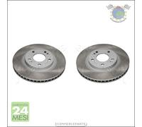 Kit 2x dischi freno JParts Anteriore per HYUNDAI SANTA FE TUCSON MITSUBISHI OUT