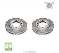 Kit 2x dischi freno JParts Anteriore per ISUZU N