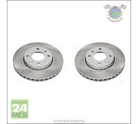 Kit 2x dischi freno JParts Anteriore per KIA CARENS f9g