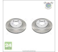 Kit 2x dischi freno JParts Anteriore per LAND ROVER RANGE I DISCOVERY III IV