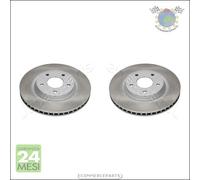 Kit 2x dischi freno JParts Anteriore per NISSAN X-TRAIL QASHQAI JUKE RENAULT KO