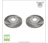 Kit 2x dischi freno JParts Anteriore per OPEL AGILA SUZUKI SPLASH SWIFT
