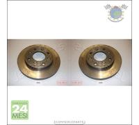 Kit 2x dischi freno JParts Anteriore per ROVER CITYROVER TATA INDIGO INDICA fts