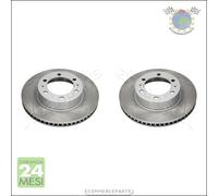 Kit 2x dischi freno JParts Anteriore per TOYOTA HILUX fyi