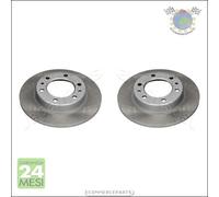 Kit 2x dischi freno JParts Anteriore per TOYOTA LAND CRUISER HILUX
