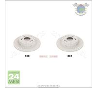 Kit 2x dischi freno JParts Posteriore per CHRYSLER CROSSFIRE Roadster MERCED goo