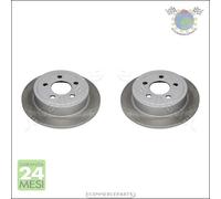 Kit 2x dischi freno JParts Posteriore per JEEP WRANGLER II CHEROKEE